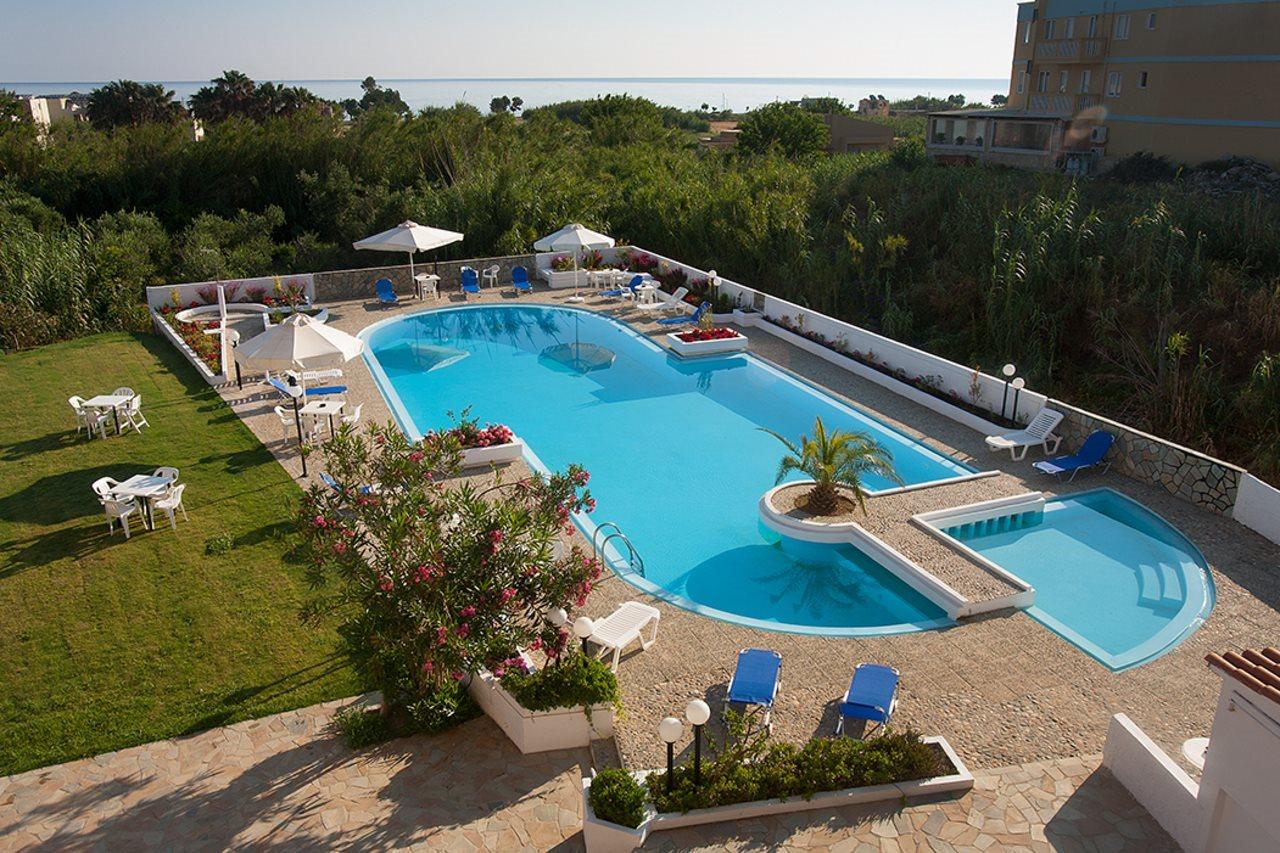 Albatross Hotel Maleme Exteriér fotografie